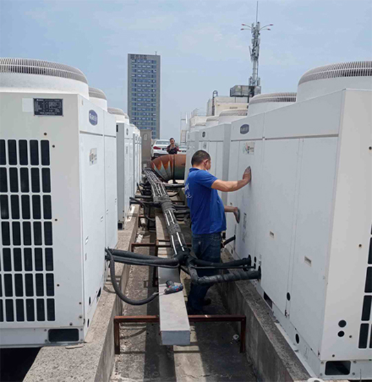 崇明中央空调制热和不制冷系统维修方法